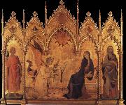 Lippo Memmi Altar of the Annuciation oil painting